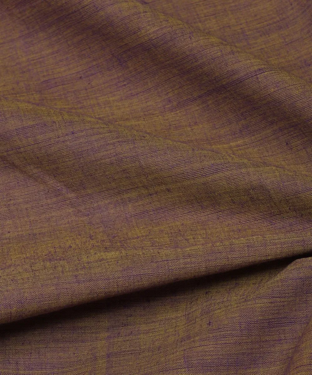 0.7m mauve handloom cotton fabric