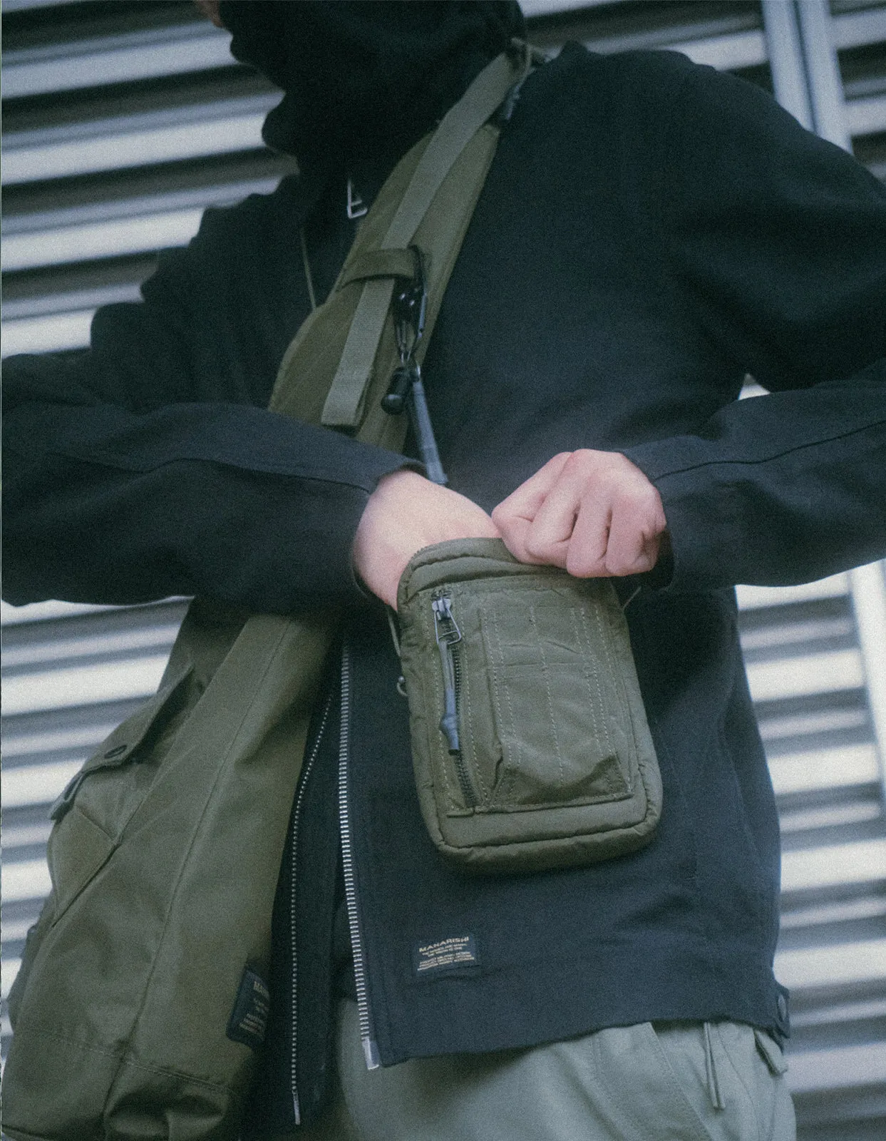 1117 Maha MA Pocket Pouch Olive