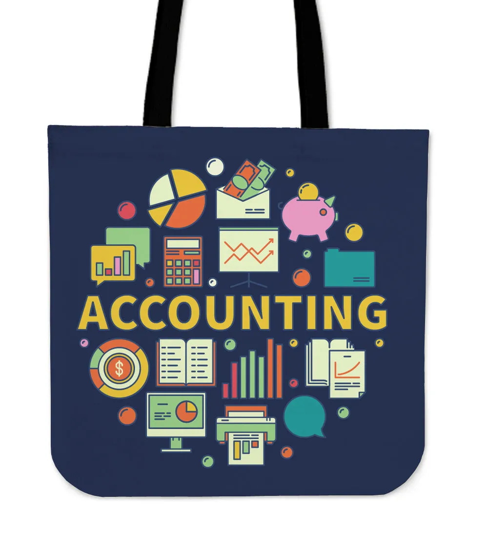 Accountant Linen Tote Bag