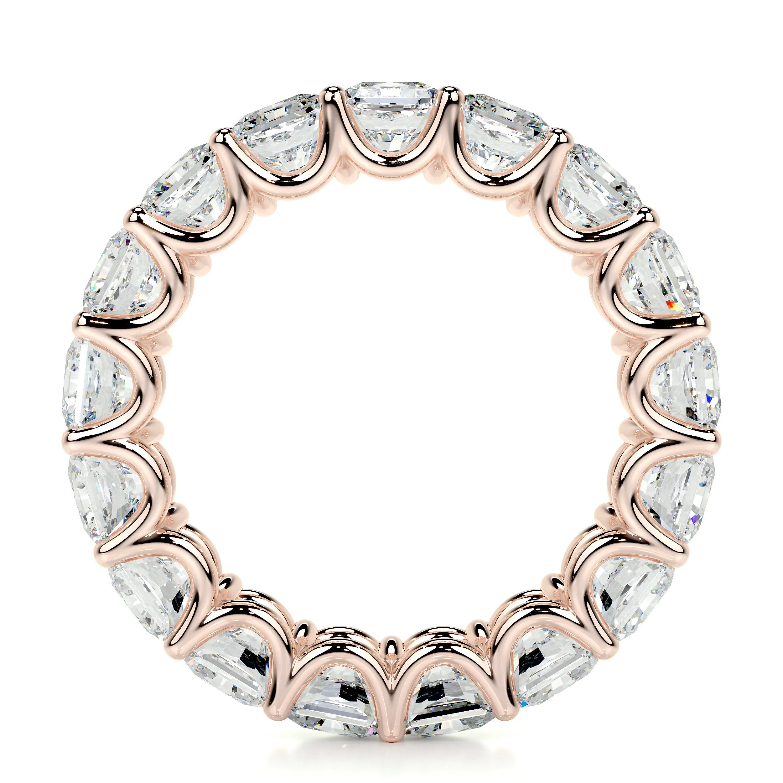 Andi Lab Grown Eternity Wedding Ring - 14K Rose Gold