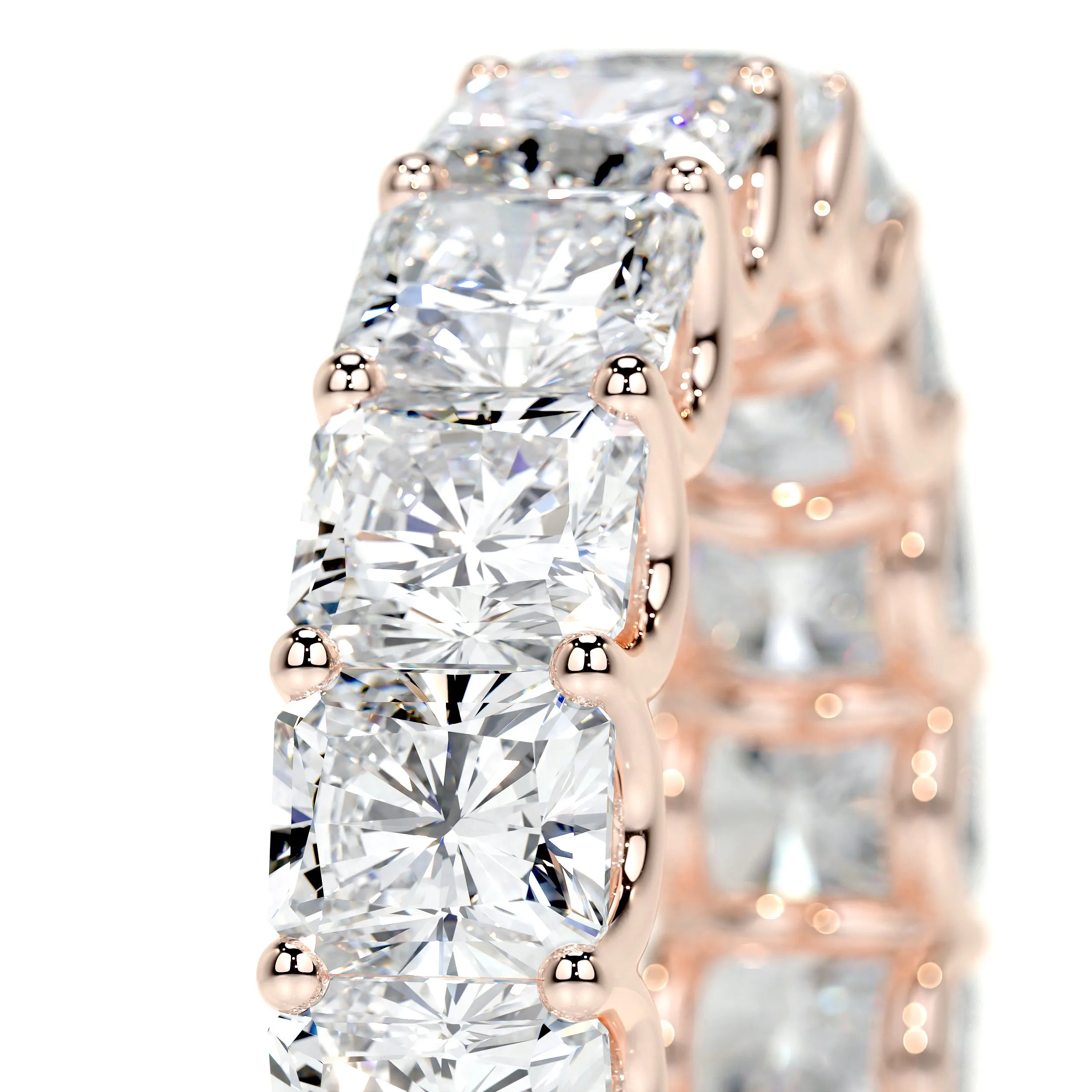 Andi Lab Grown Eternity Wedding Ring - 14K Rose Gold