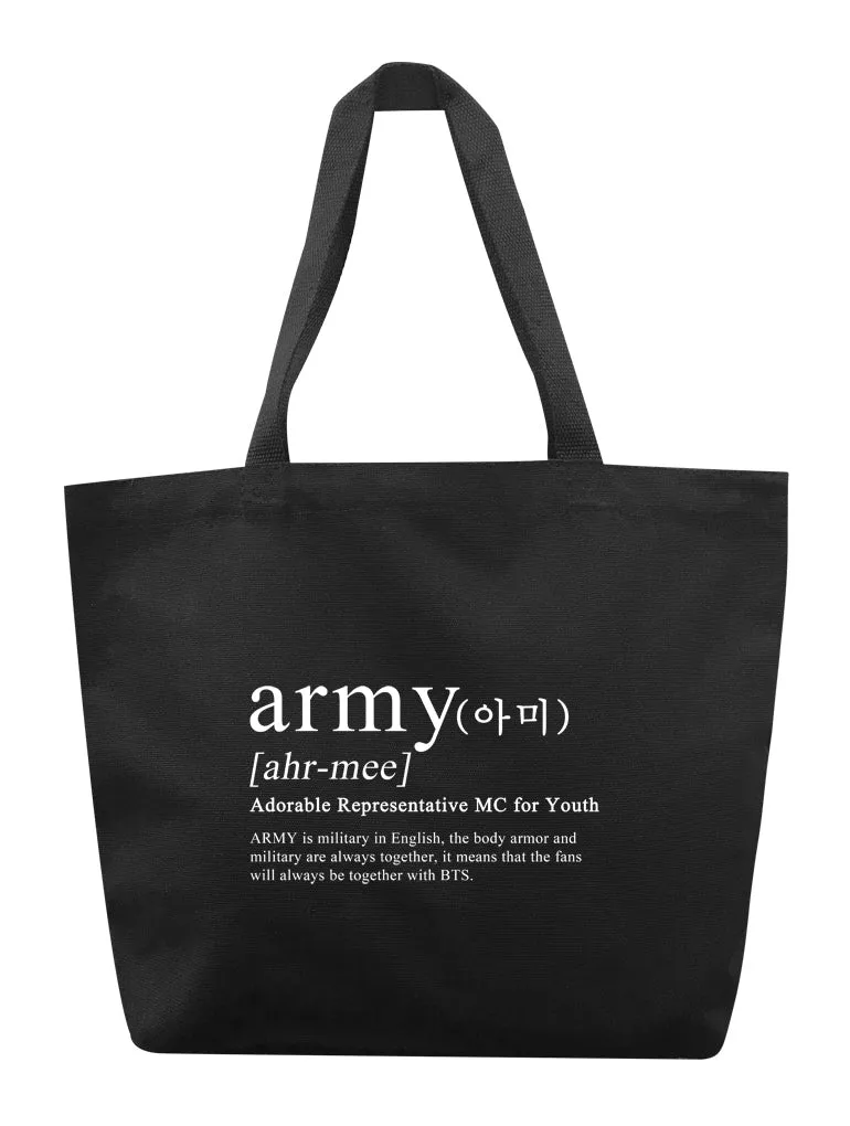 ARMY Definition Tote