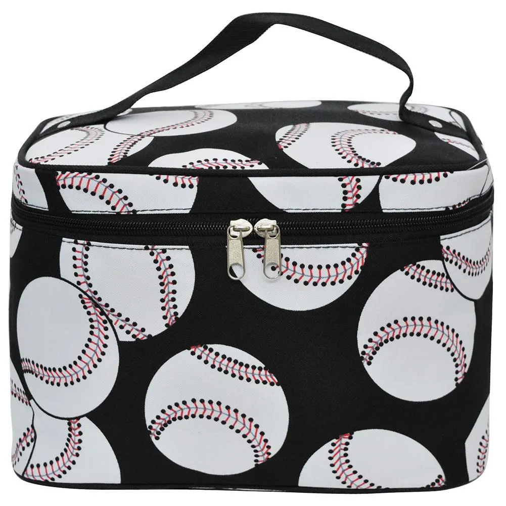 Baseball NGIL Large Top Handle Cosmetic Case