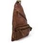 BedStu Andie Tan Rustic Sling Backpack