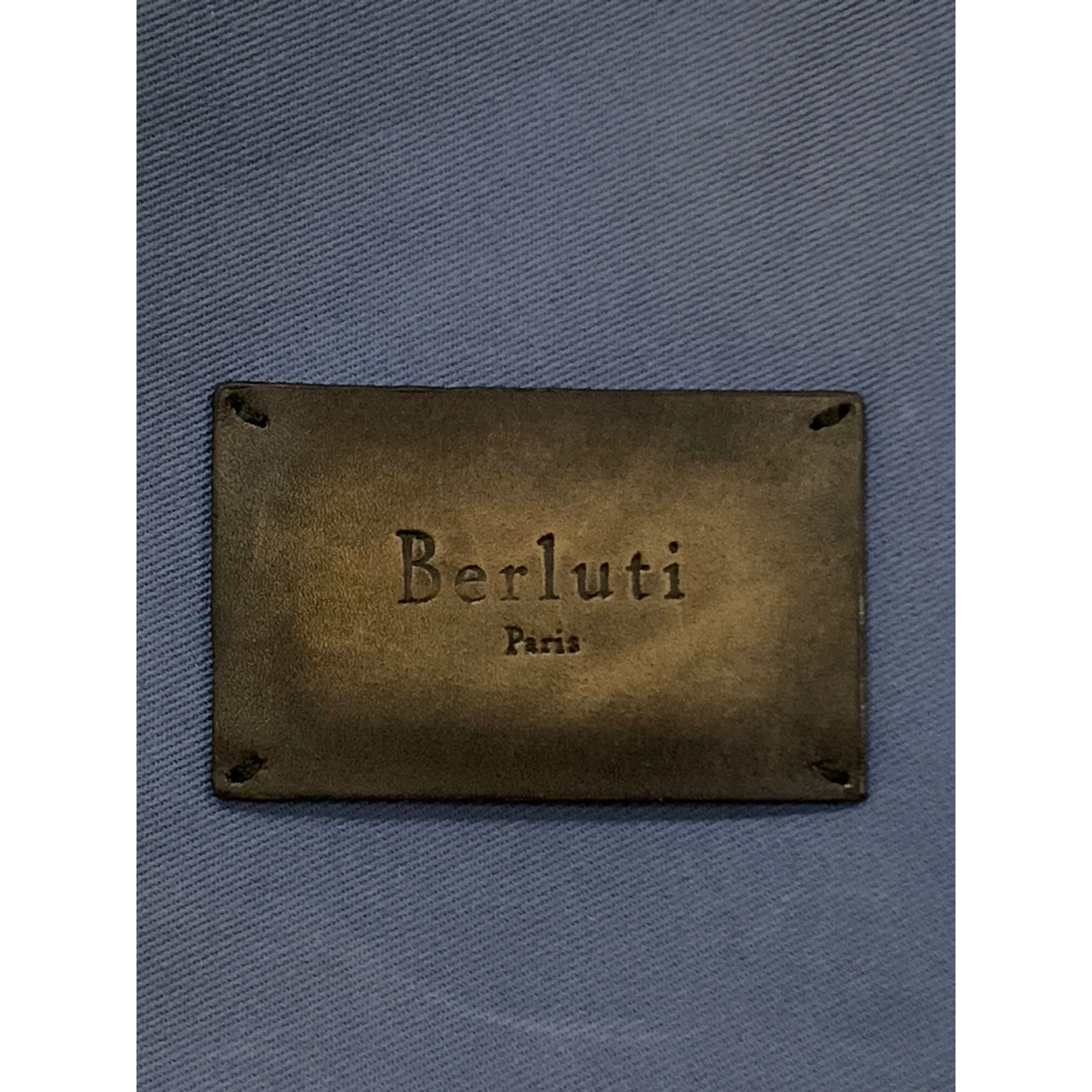 #BERLUTI/Tote Bag/BLU/Canvas