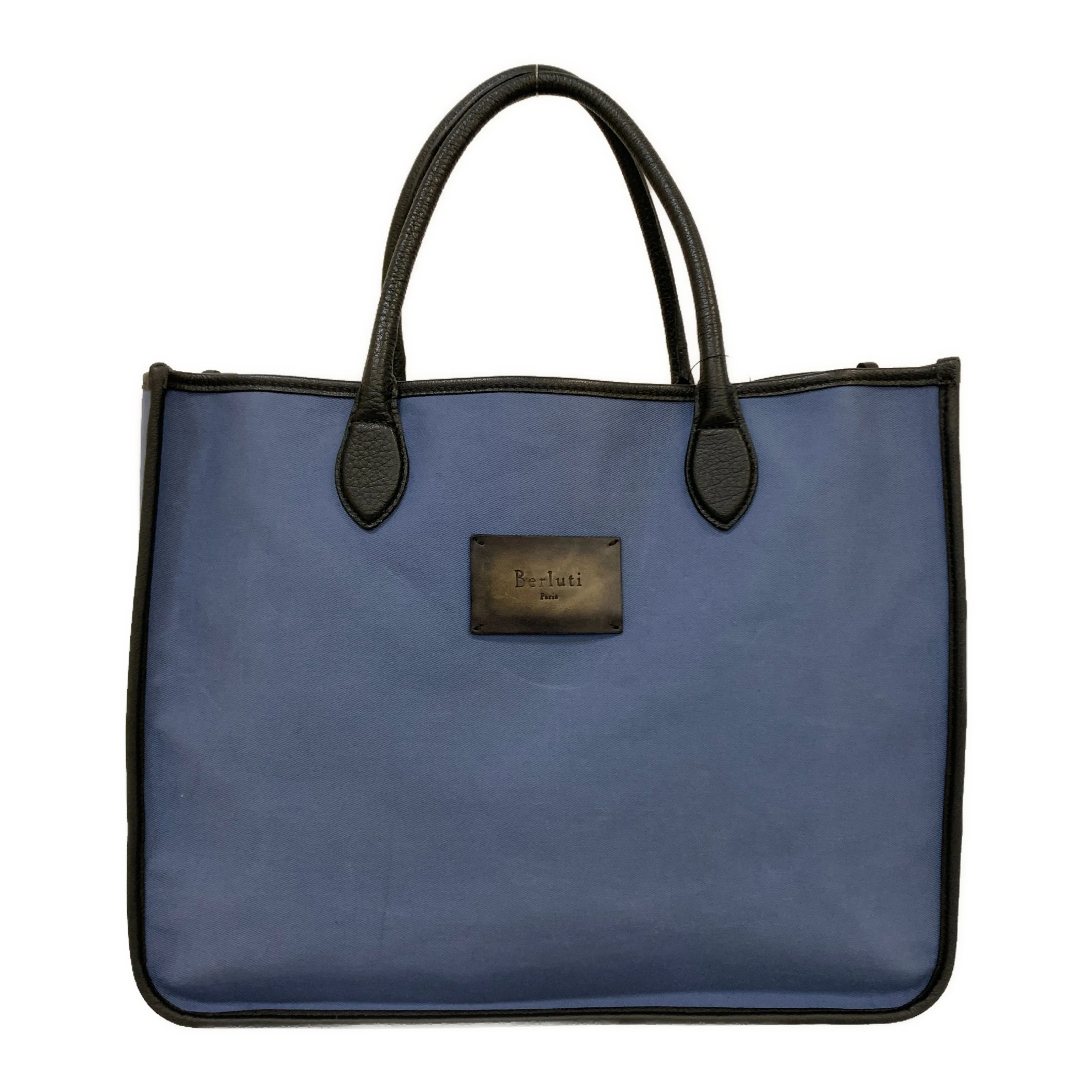 #BERLUTI/Tote Bag/BLU/Canvas