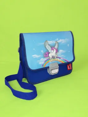 Big Box Swiss Made Unicorn Cartoon Rainbow Kids' Lunchbox / Small Bag