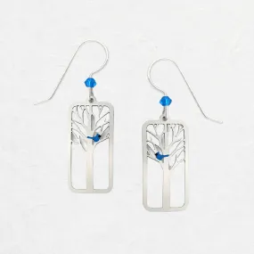 Blue Bird Earrings