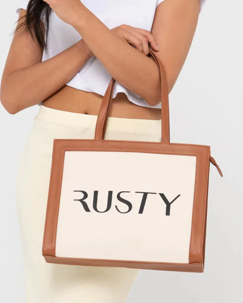 Bolso Rusty Cabo Tote Bag* Natural