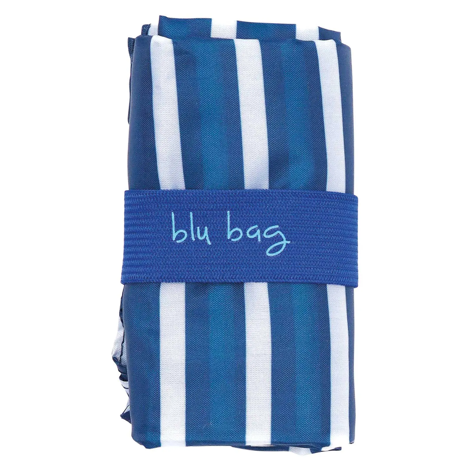 Breton Navy Stripe Blu Reusable Shopping Bag