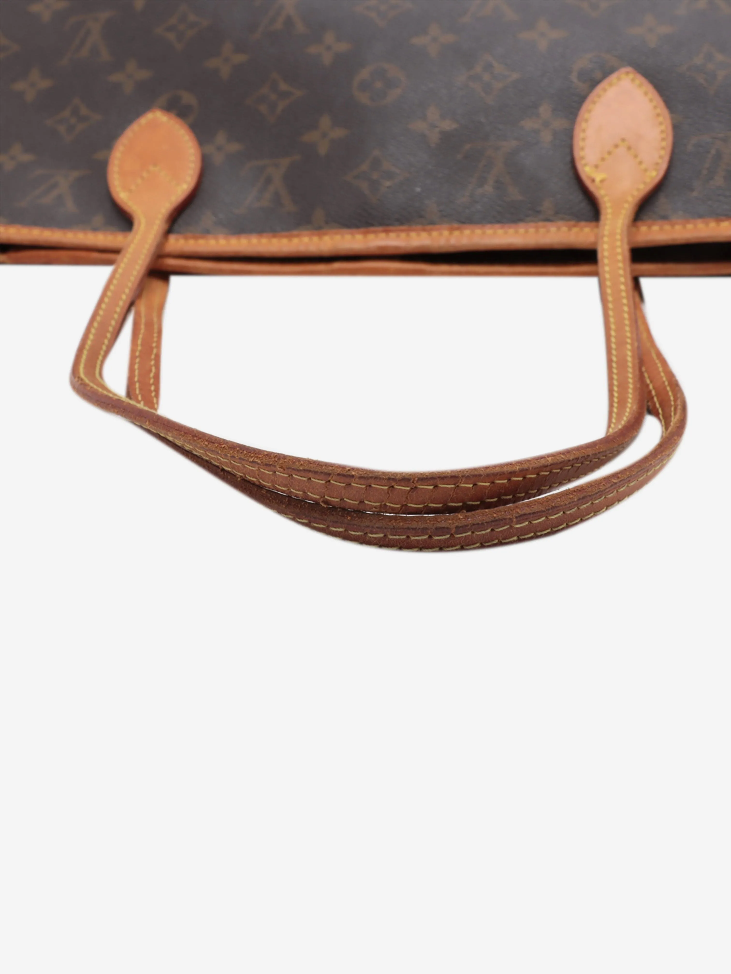 Brown 2007 Neverfull monogram MM tote bag