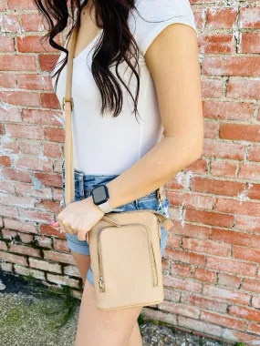 Cameron Crossbody Bag  Beige