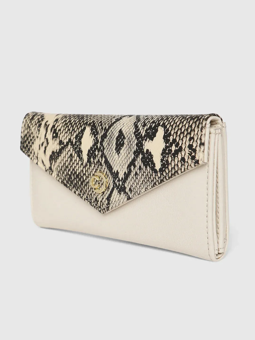 Caprese Bluma Wallet Large Beige