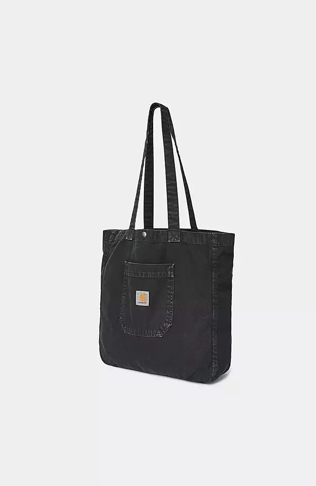 CARHARTT WIP Garrison Tote Black Stone Dyed