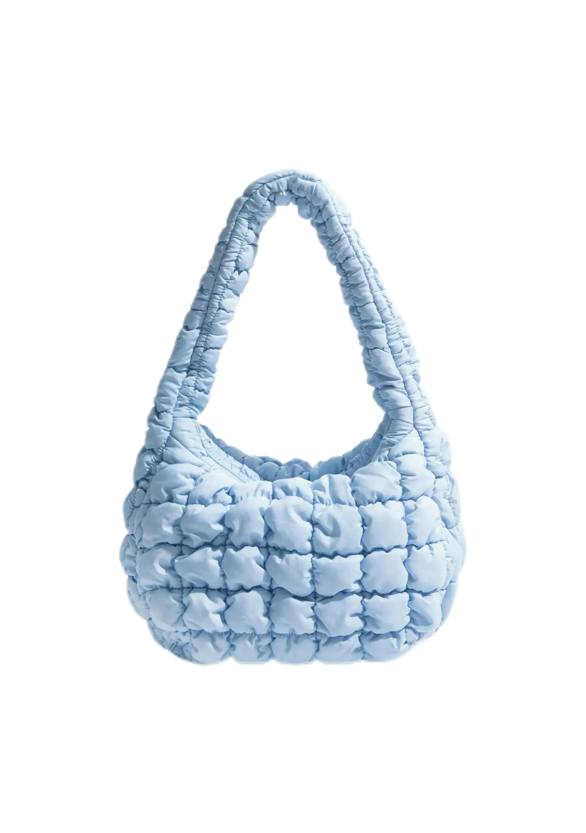 'Cloudy' Soft Color Cute Ruffle Underarm Bag