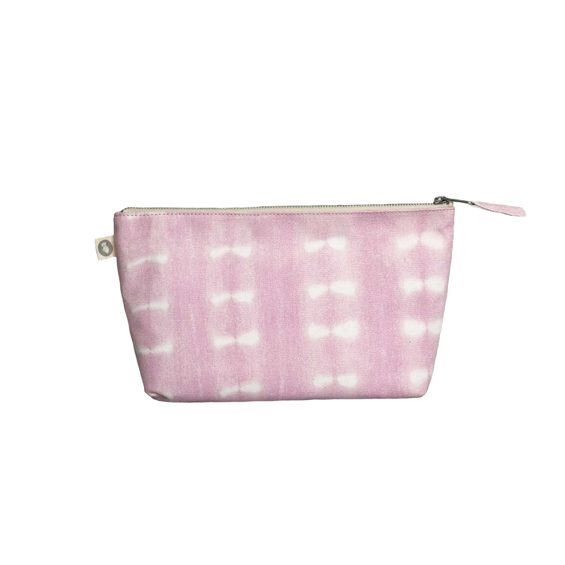 Clutch Bag: Pink Shibori