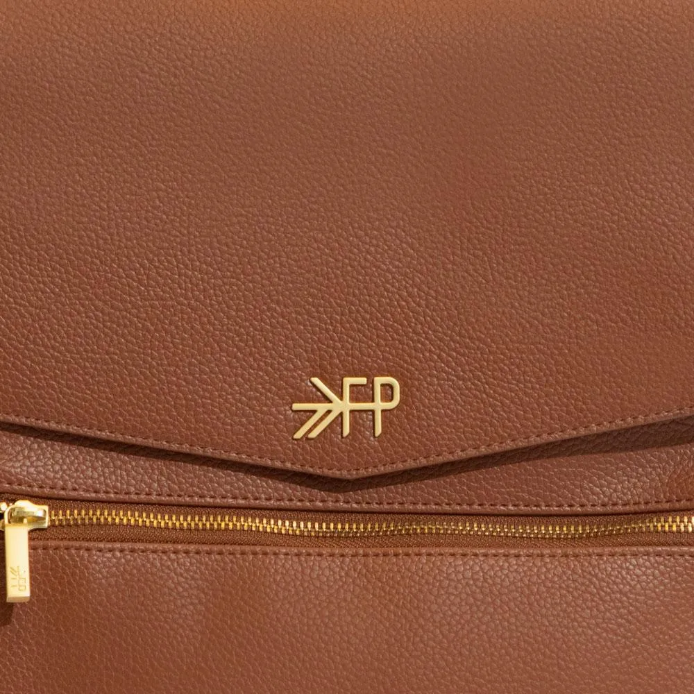 Cognac Mini Classic Bag II