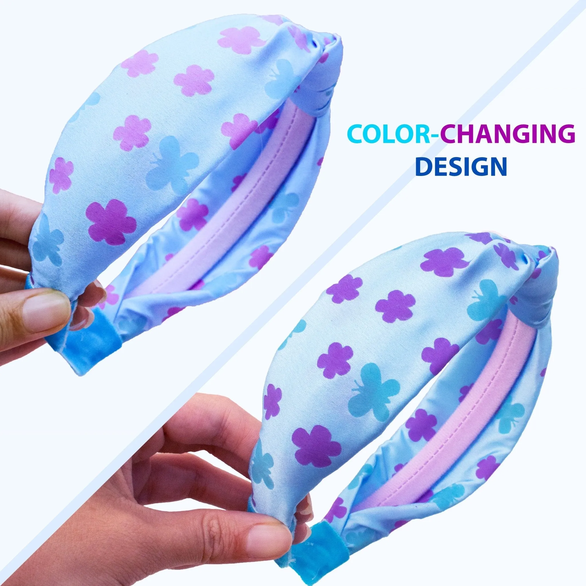 Color-Changing UV Ink Knot Headband