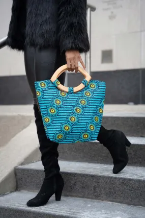 DIDI African Print Tote Bag