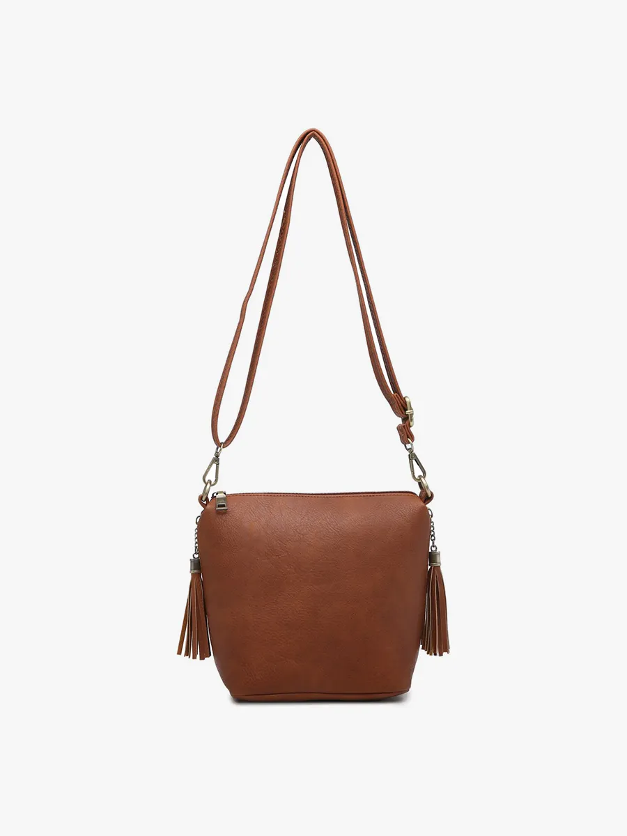 Dylan Crossbody Bag with Tassels