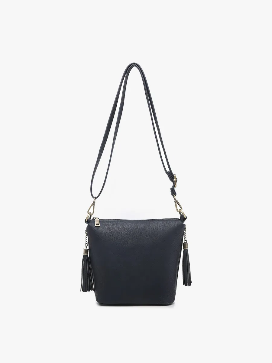 Dylan Crossbody Bag with Tassels