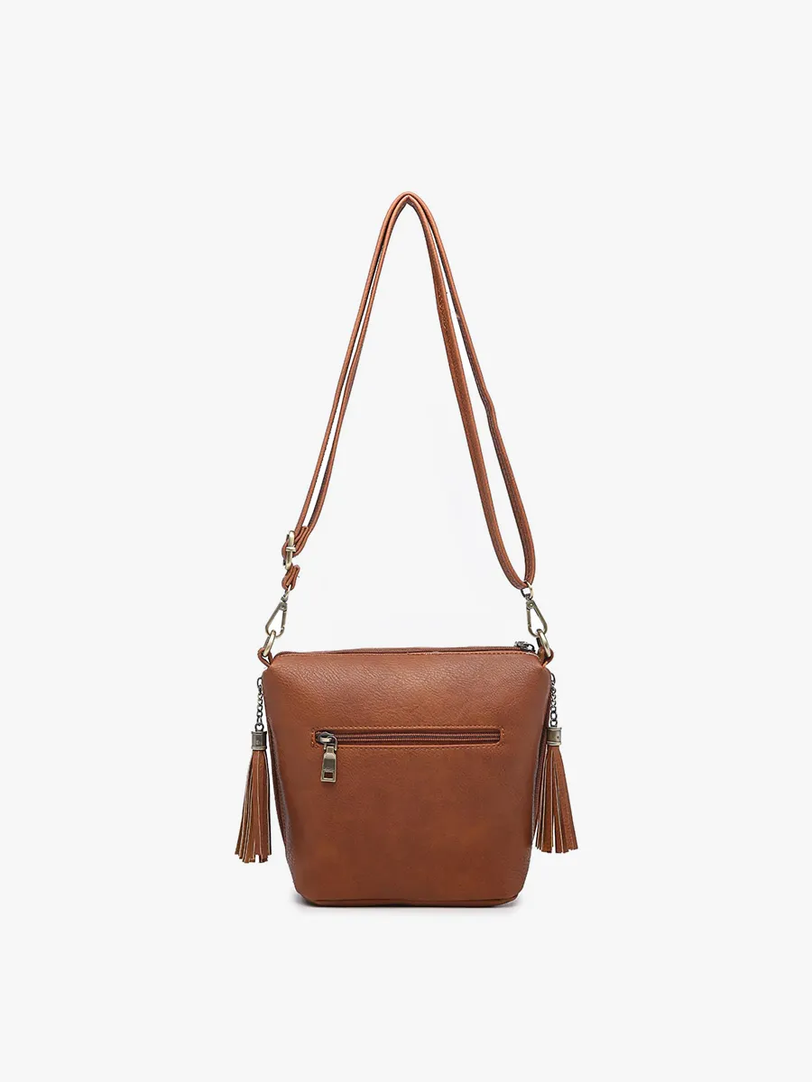 Dylan Crossbody Bag with Tassels