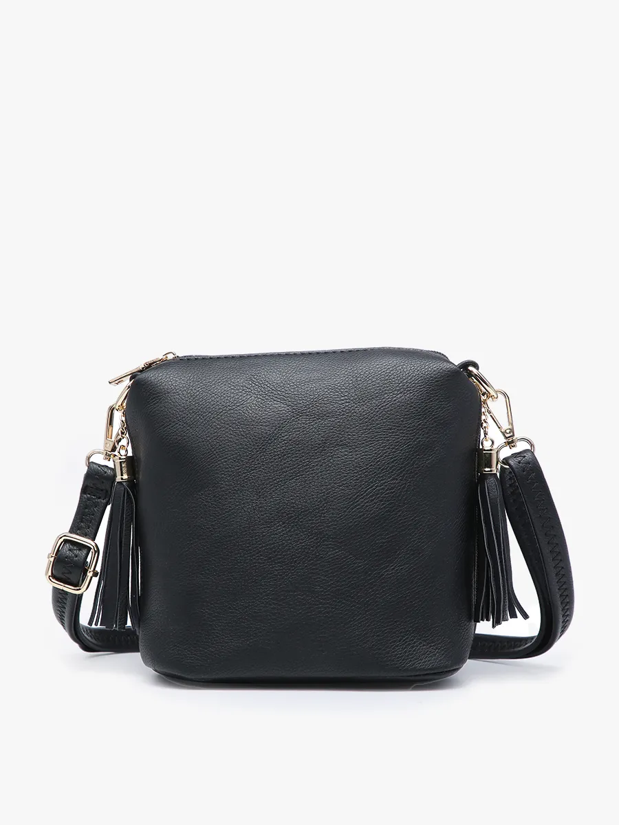 Dylan Crossbody Bag with Tassels