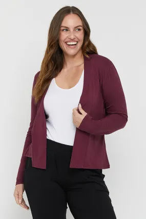 Everyday Cardi - Burgundy