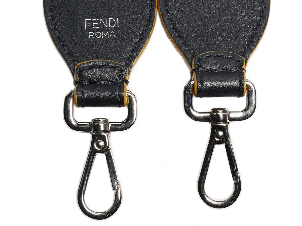 Fendi Multicolor Leather Strap You Shoulder Strap