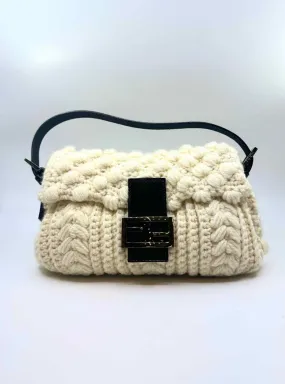 FENDI Off White Handbag