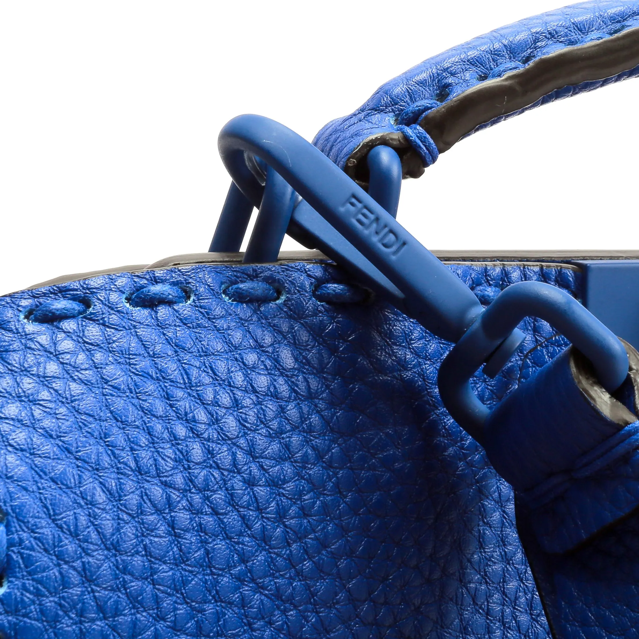 FENDI Peekaboo ISeeU Mini Shoulder Bag -Blue