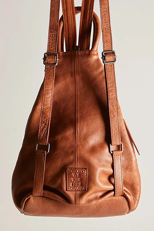 Free People We The Free Soho Convertible Sling in Distressed Brown