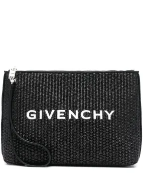 Givenchy Raffia Travel Pouch