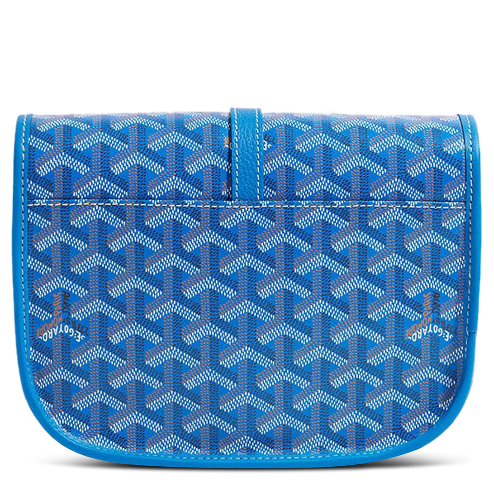 Goyard Goyardine Belvedere II Sky Blue PM Messenger Bag