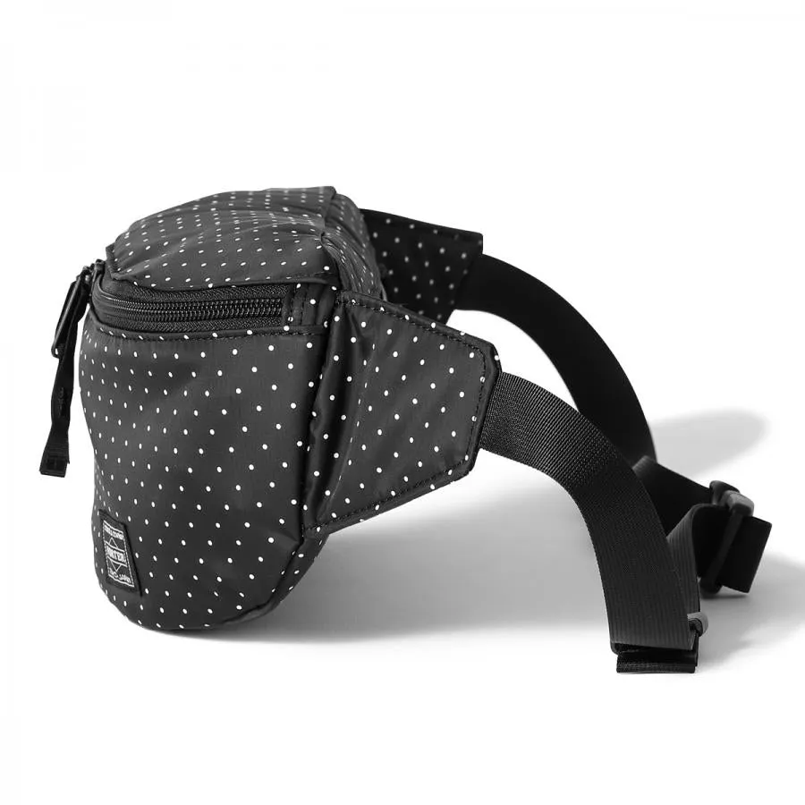 Head Porter Japan Black Beauty Dot Waist Bag