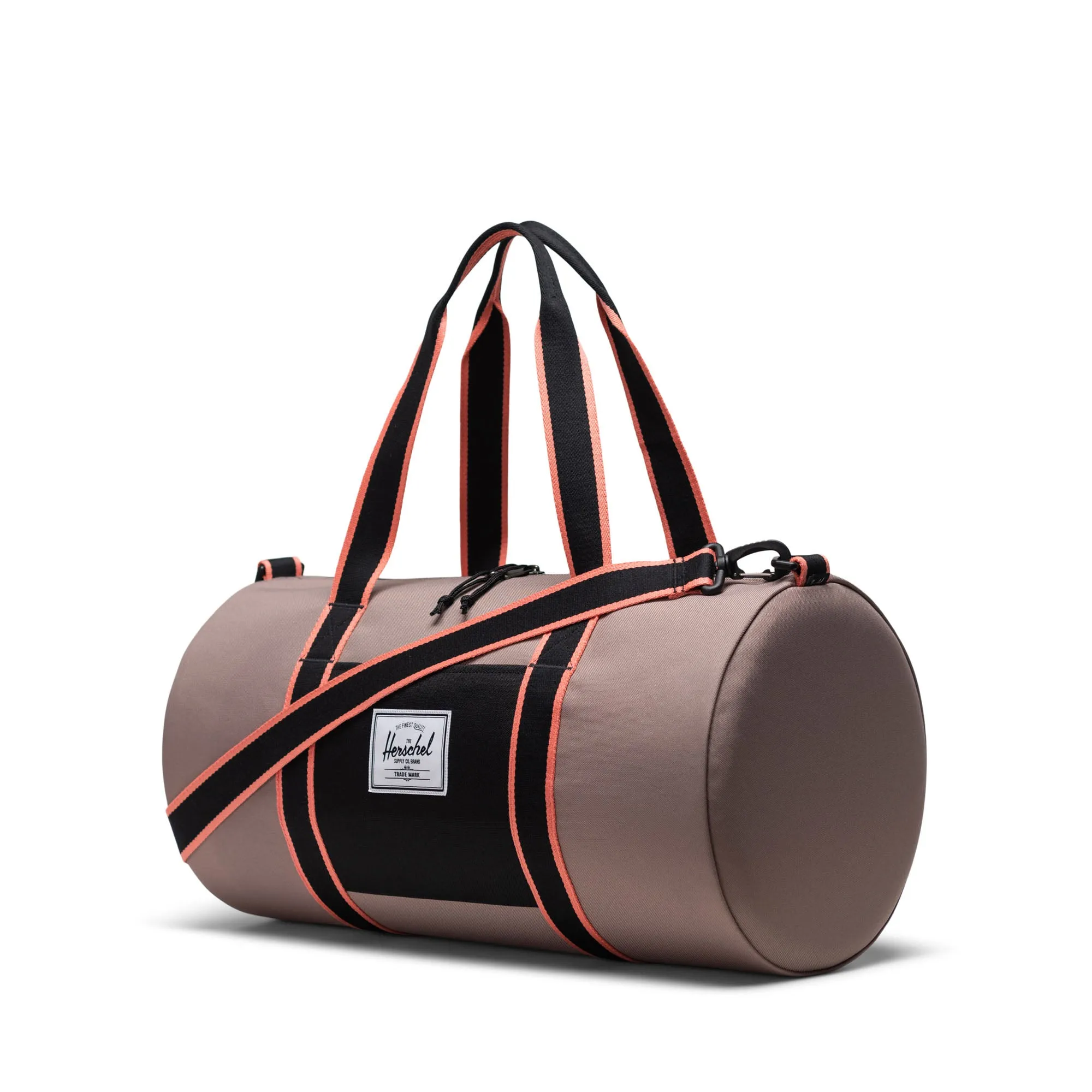 Herschel Classic Gym Bag Taupe Grey/Black/Shell Pink