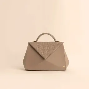 Hexella Flap Taupe Grey