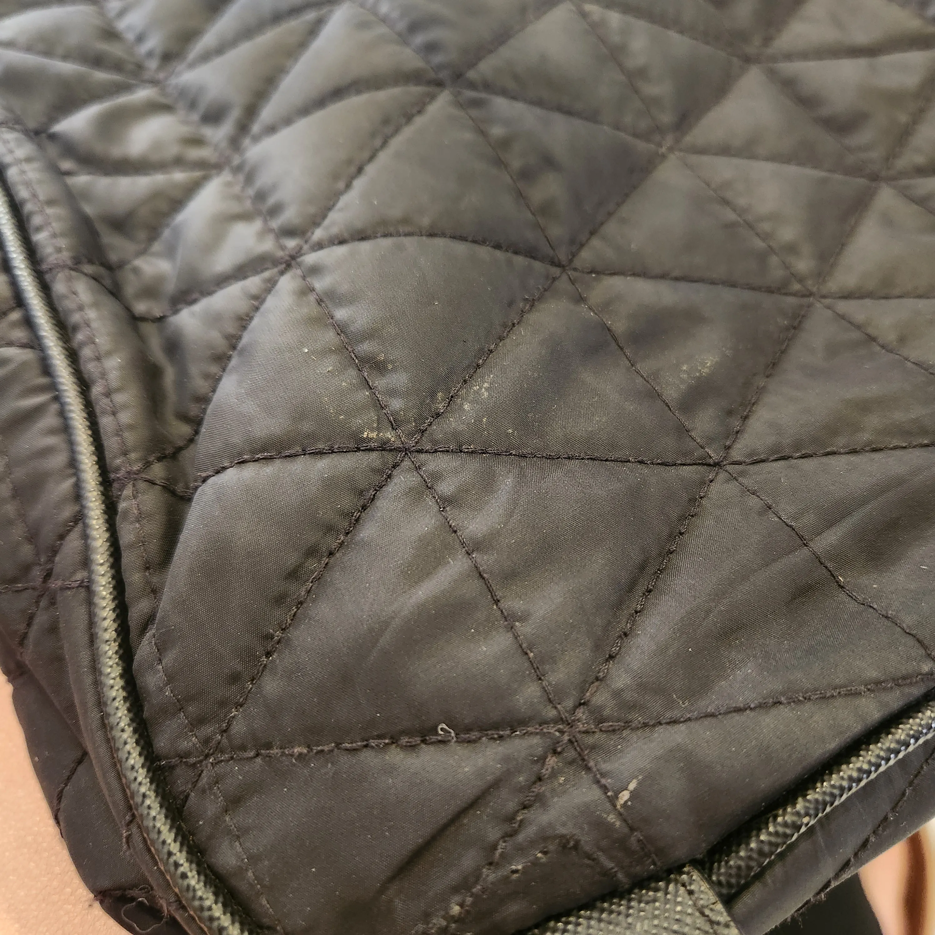 Kate Spade Black Quilted Small Bradley Wilson Road Backpack | Pre Loved |