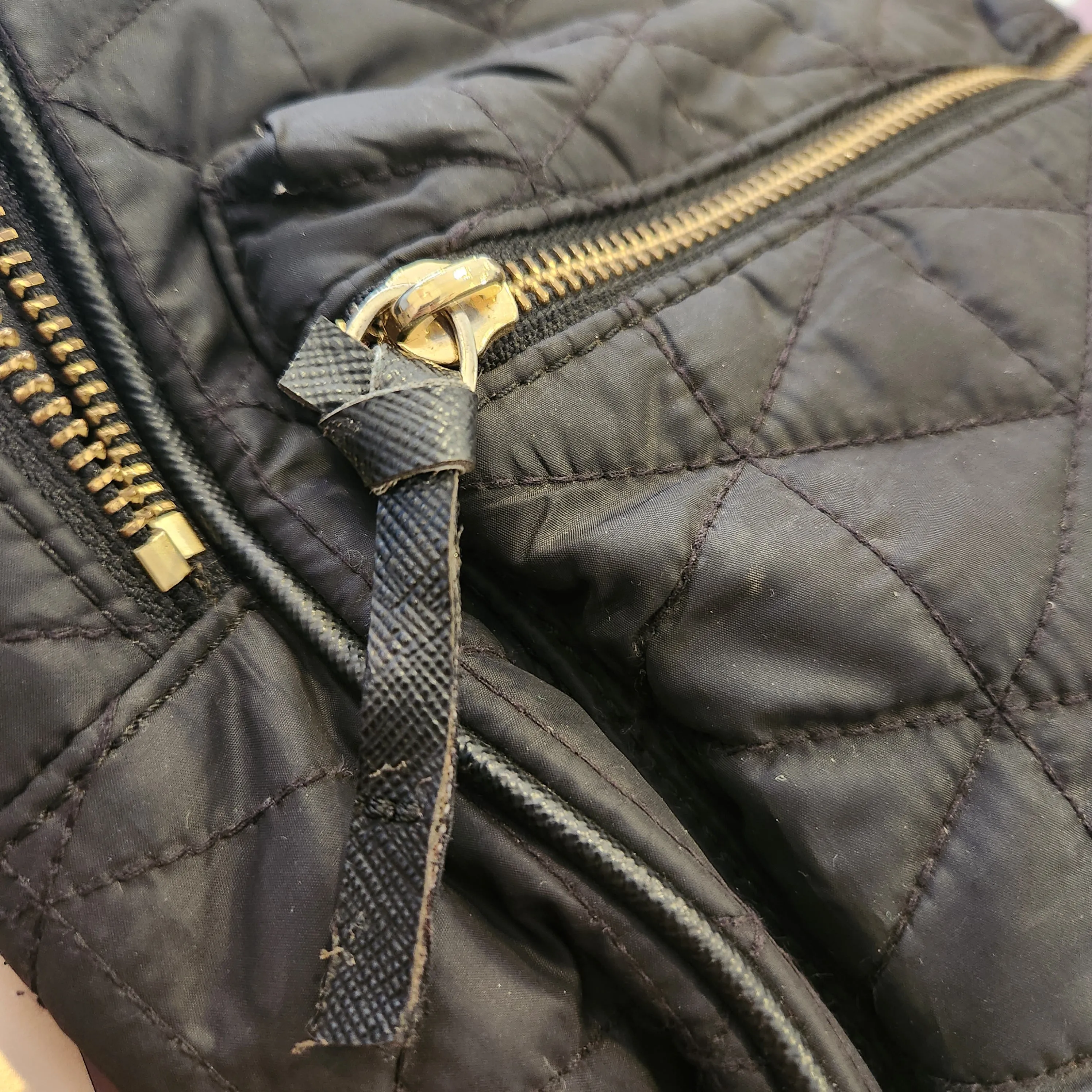 Kate Spade Black Quilted Small Bradley Wilson Road Backpack | Pre Loved |