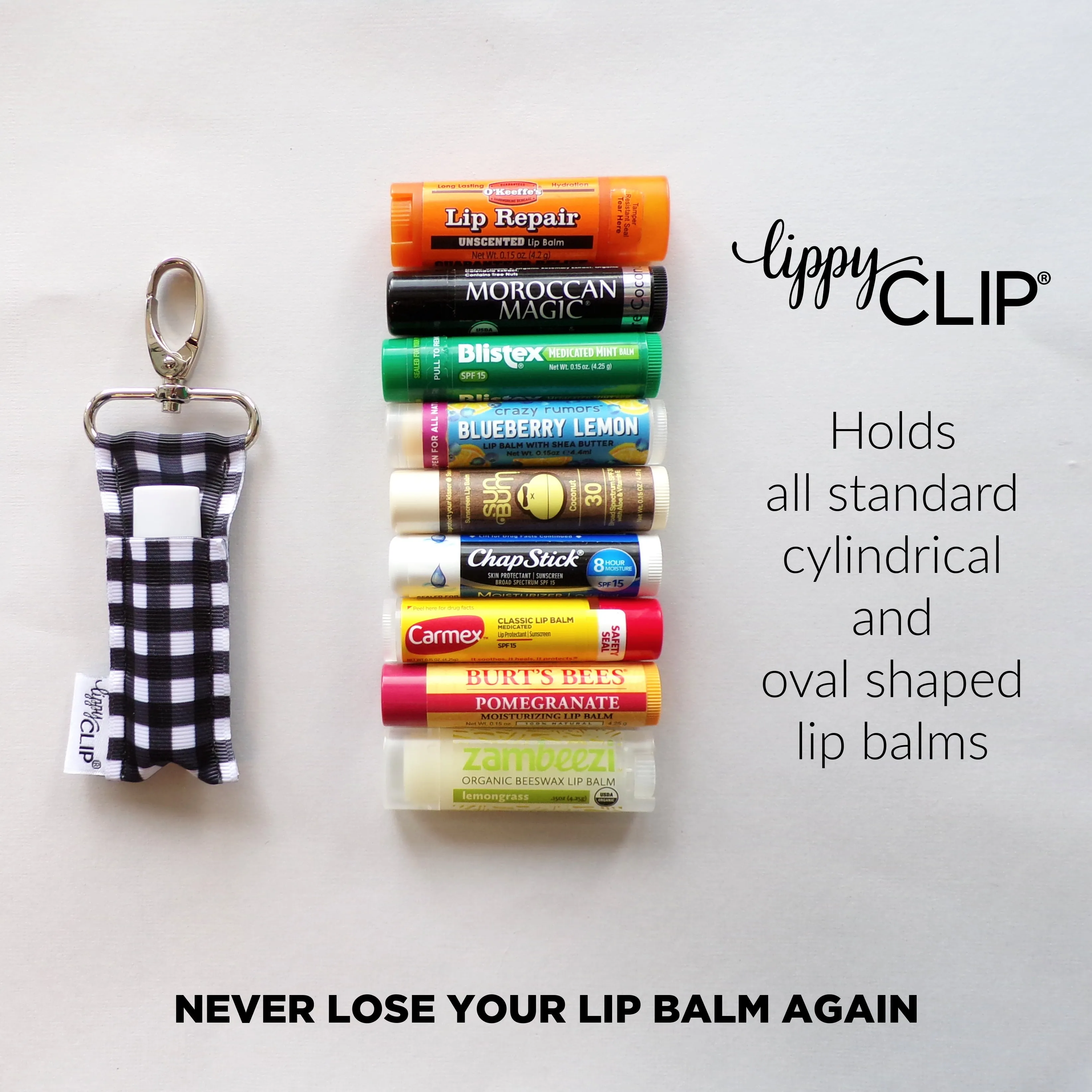 {LippyClip Lip Balm Holder} IRISH DRINKS   SWEETS