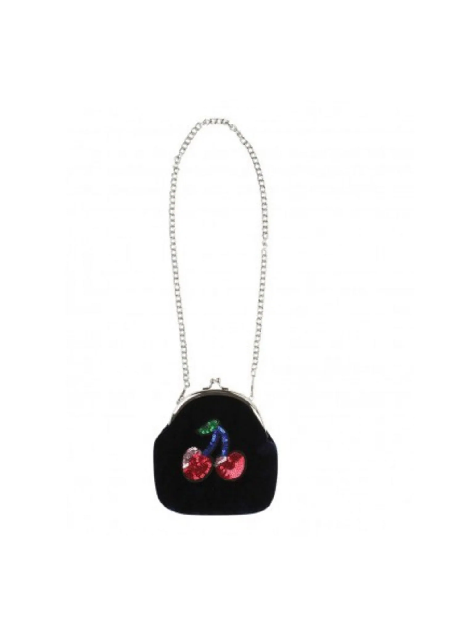 Little Marc Jacobs Velvet Sequin Cherry Ceremony Purse