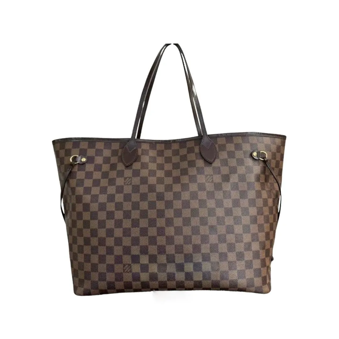 Louis Vuitton Neverfull GM Tote Bag in Damier Ebene Canvas