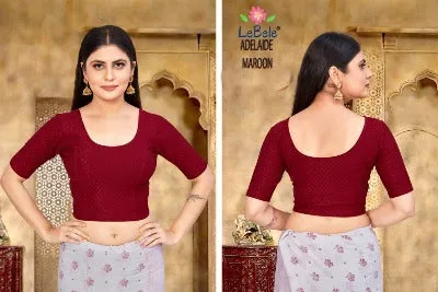 Lycra Stretchable Ready to Wear Saree Blouse