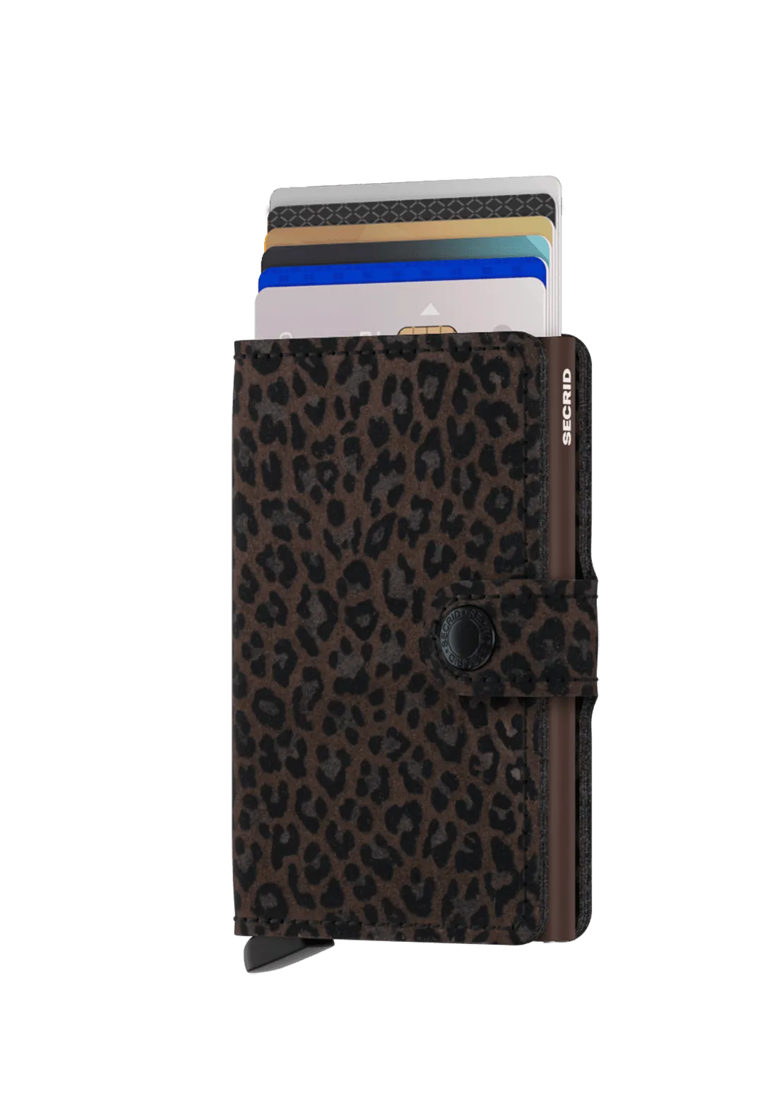 Mini Leo Wallet - Brown