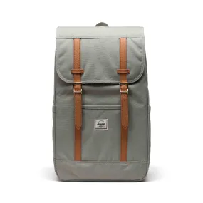 Mochila Herschel Retreat Seagrass/White Stitch