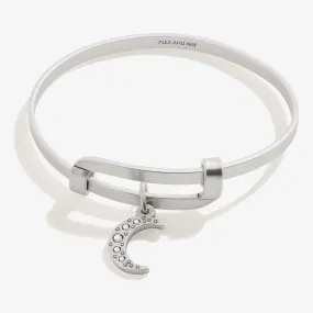 Motivation Moon Charm Bangle