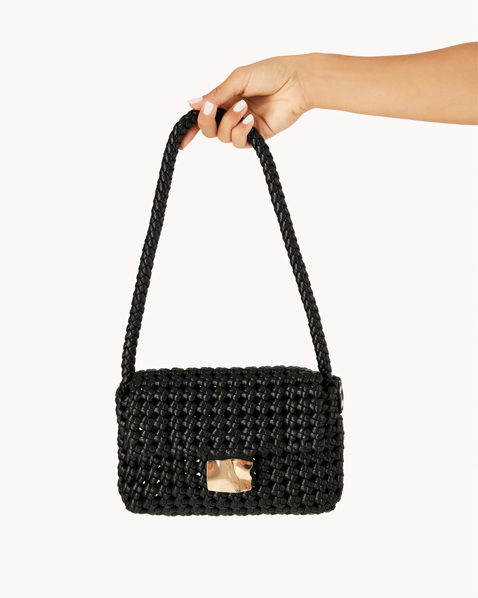 MULAN SHOULDER BAG - BLACK