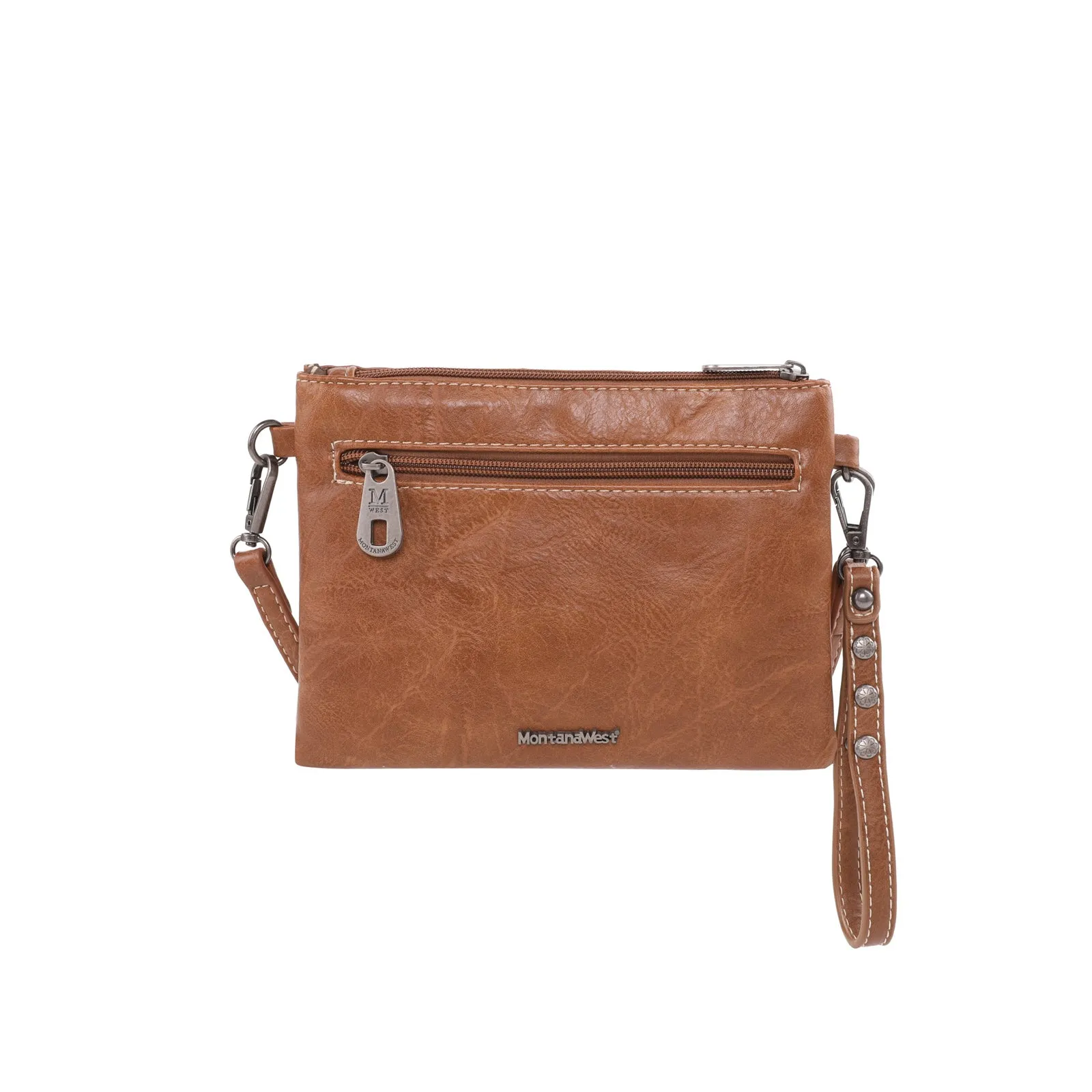 MW1134-181 Montana West Aztec Buckle Collection Clutch/Crossbody