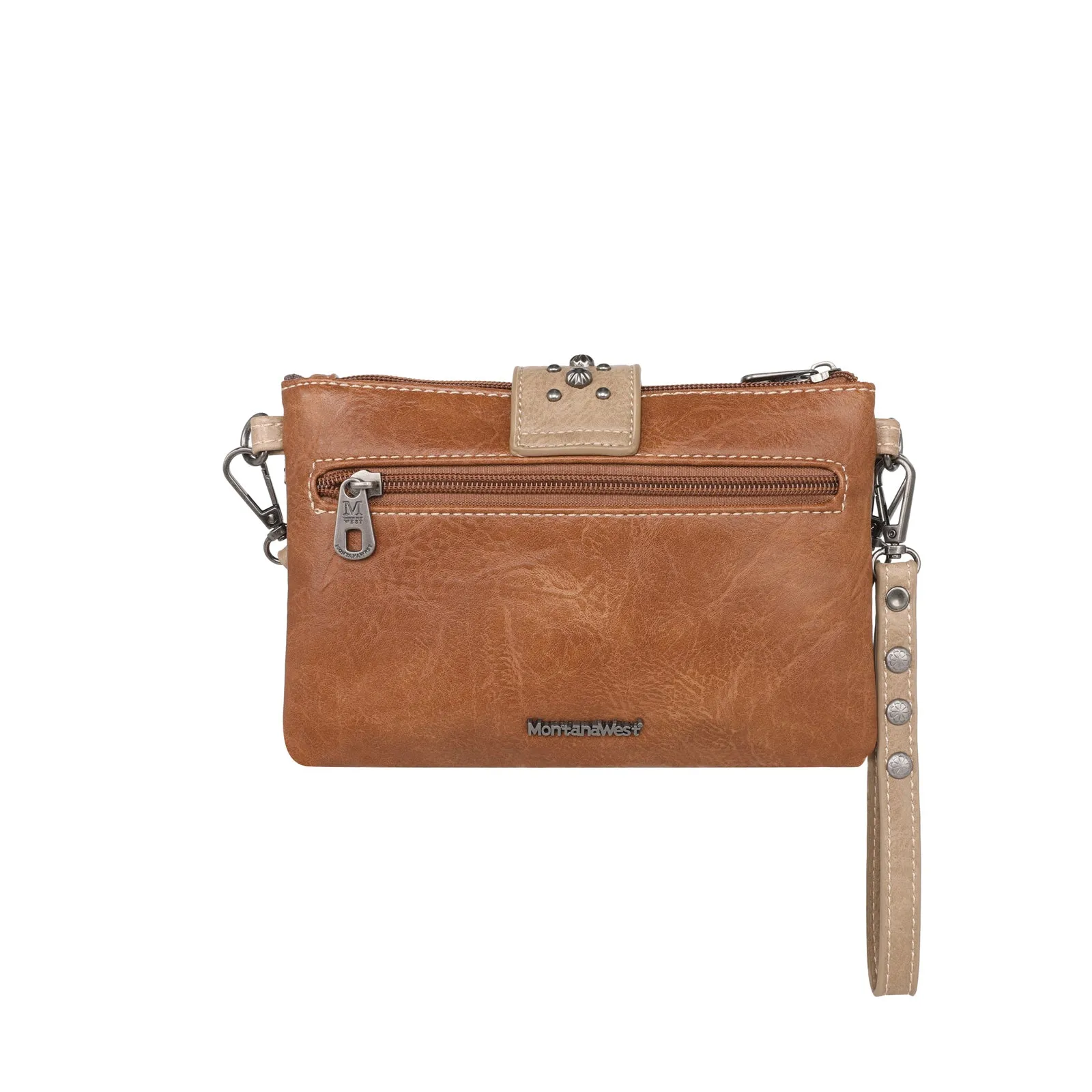 MW1144-181 Montana West Cut-out Collection Crossbody/Wristlet