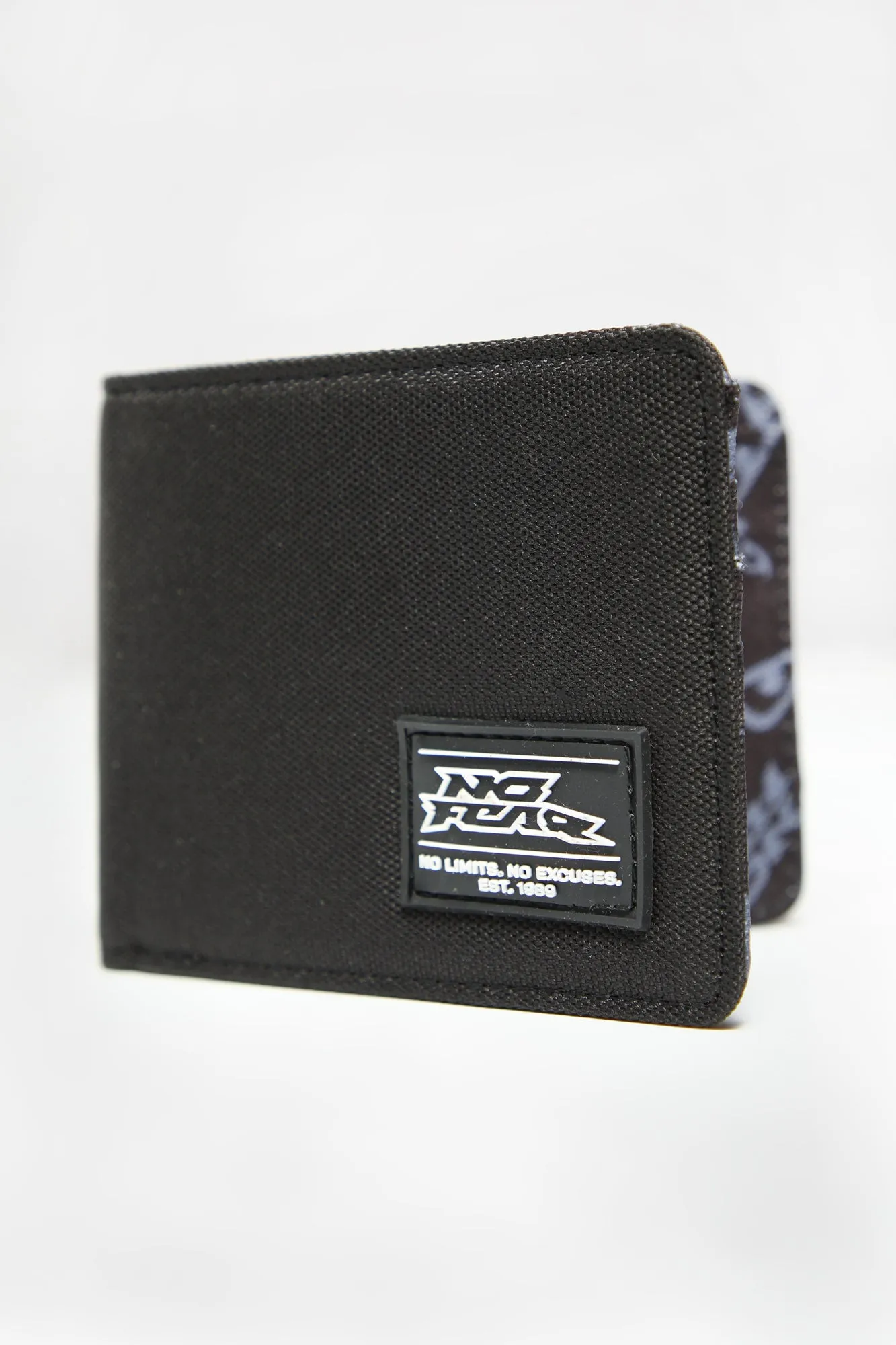 No Fear Canvas Logo Wallet